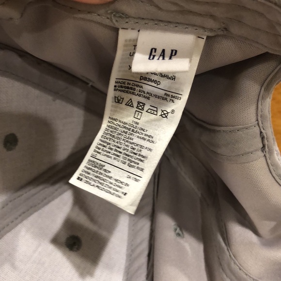 Grey Velvet Baseball Cap Hat Gap - Picture 6 of 6